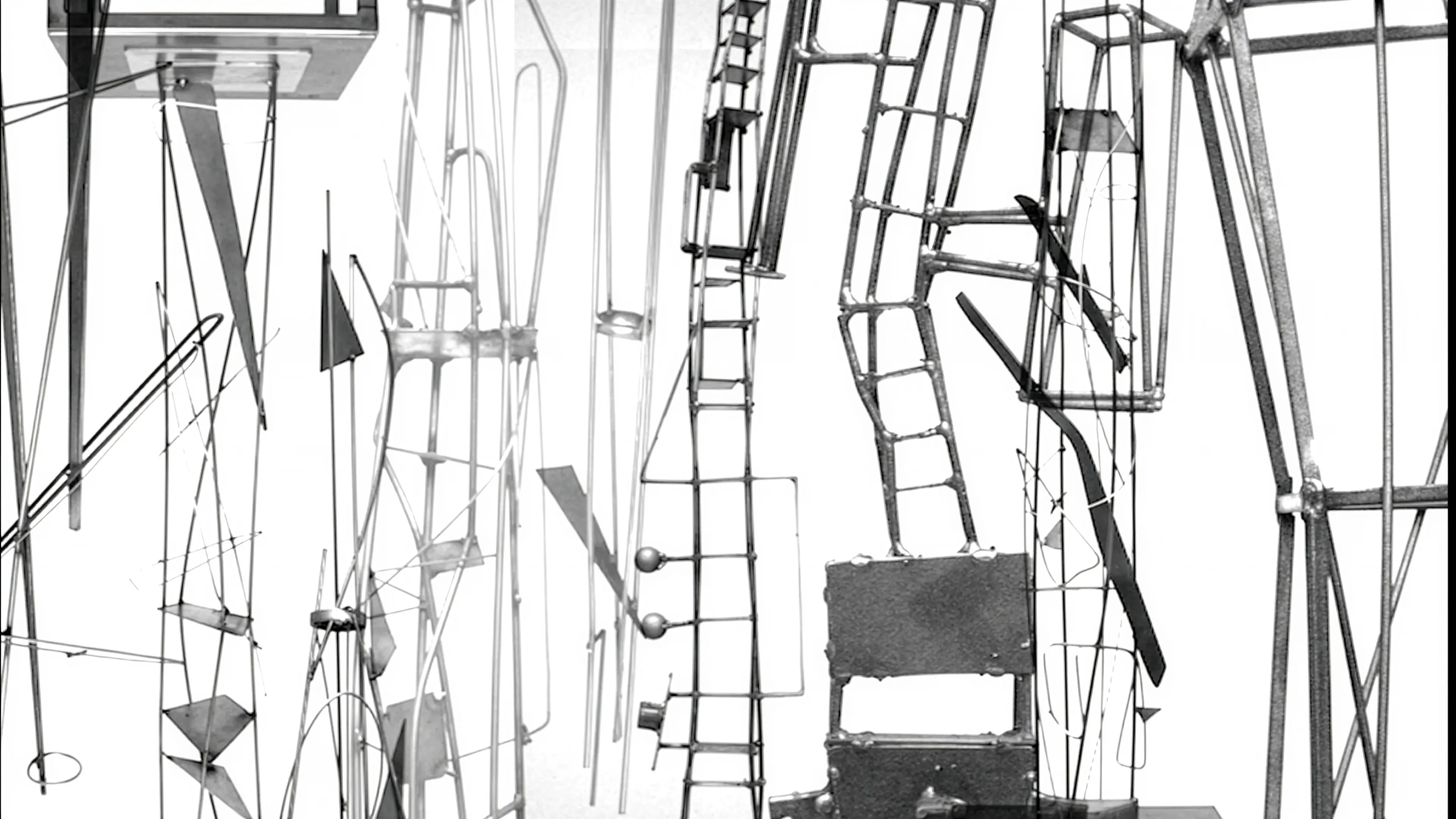 Iron and structural elements representing the body