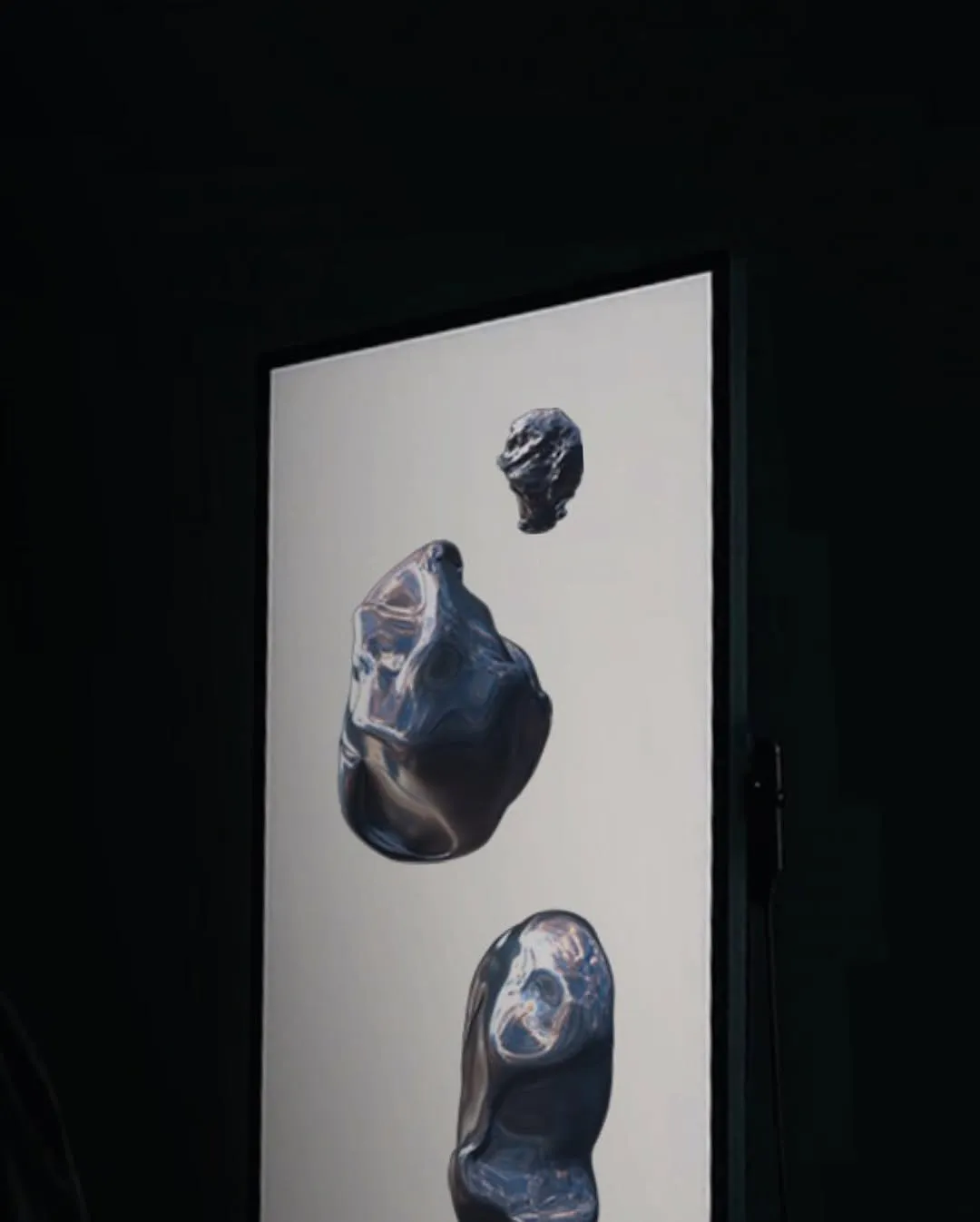 Abstract dark cover representing Future Week Torino